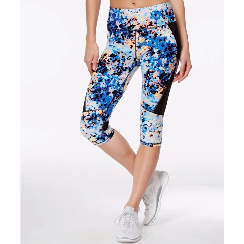 CALVIN KLEIN Performance Women's High Waist Cropped Capri Leggings PF6P0821